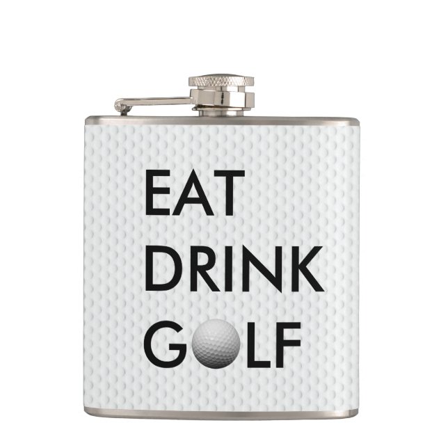 Mangez le flacon de golf de boissons (Devant)