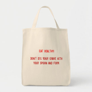 Mangez le sac fourre-tout sain