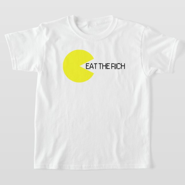 Mangez Le T-shirt Riche (Poser)