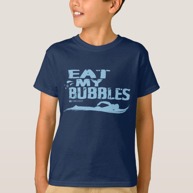 MANGEZ MES BULLES NAGEANT LE T-SHIRT (Devant)