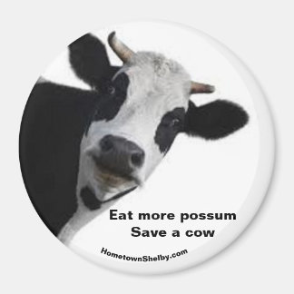 Mangez plus après Sauvons un aimant pour vache