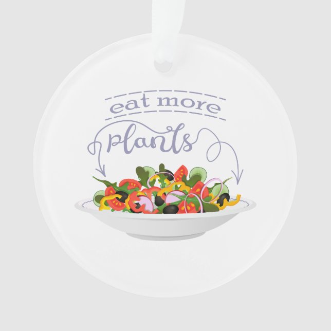 Mangez plus de plantes frais motivation salade let (devant)