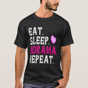 Mangez Sleep Kdrama Répéter Sweat - shirt à capuch