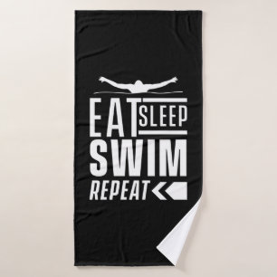 Mangez Sleep Swim Répéter
