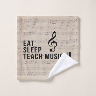 Mangez Sleep Teach Music Répéter Musique Humour