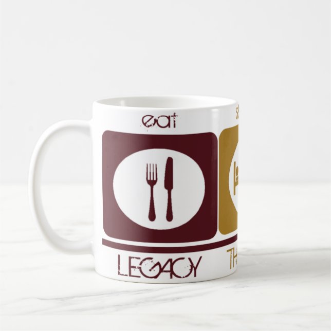 Mangez * sommeil * la tasse de théâtre (Gauche)