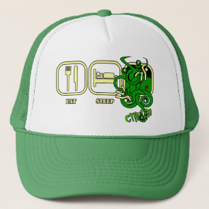 Mangez - sommeil - le casquette de Cthulhu