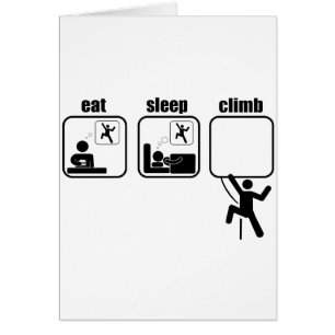 Mangez. Sommeil. Montée