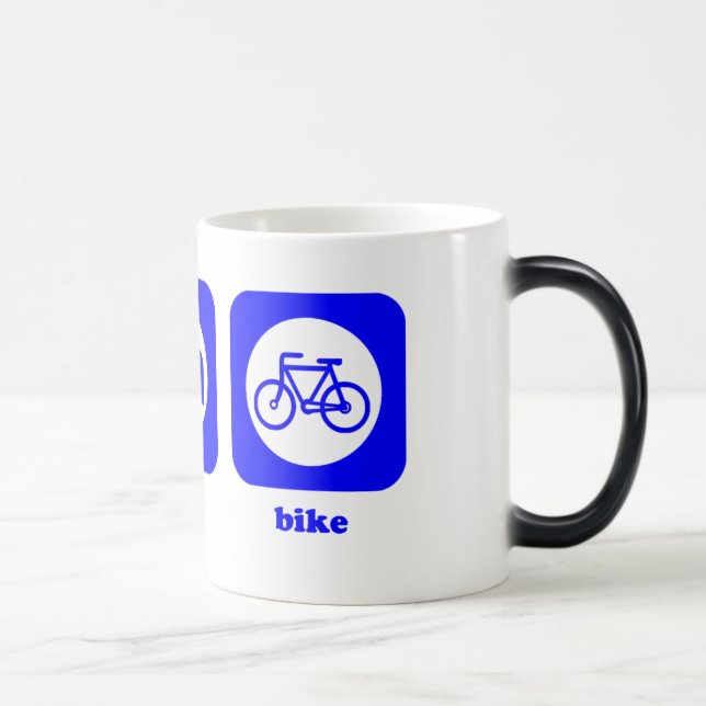 Mangez. Sommeil. Vélo. Tasse (Droite)