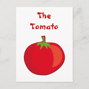 Mangez vos Légumes La Carte Postale Tomate