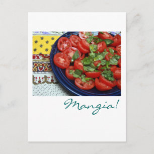 Mangia! Postcard