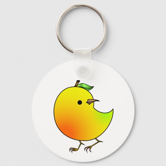 Mango bird  keychain (Front)