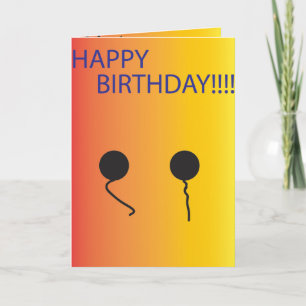 Mango Birthday Card