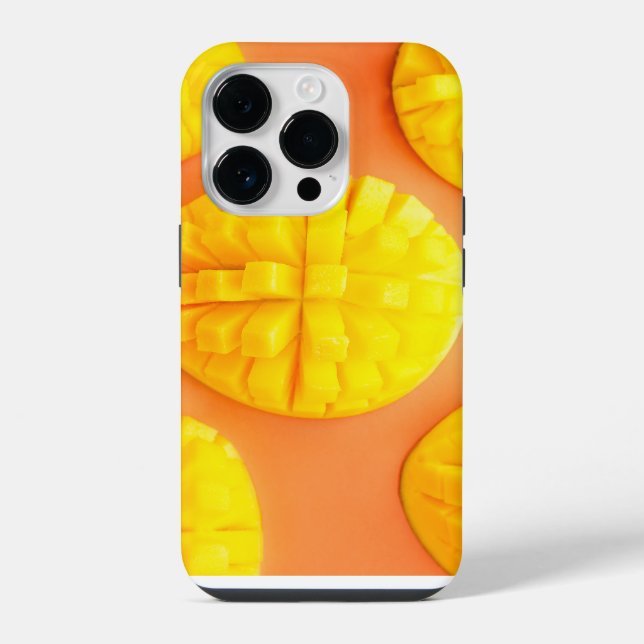 Mango Bliss Tropical  iPhone Case (Back)