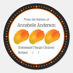 Mango Chutney Sticker