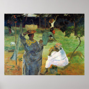 Mango Fruit by Eugène Henri Paul Gauguin Poster