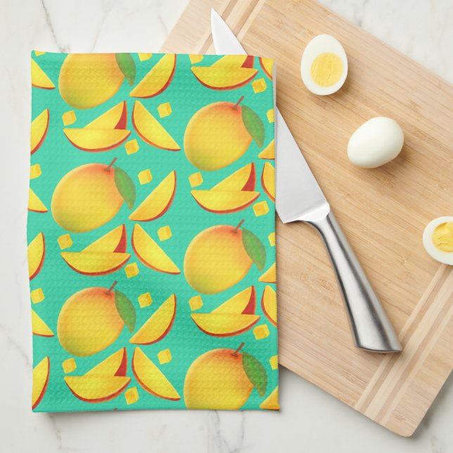 Mango Fruit Kitchen Towel (Quarter Fold)