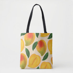 Mango Fruit Seamless Pattern Tote Bag