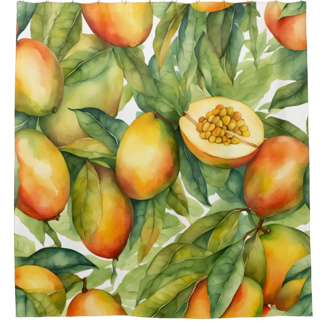 Mango Fruits and Leaves  (Front)