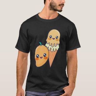 Mango Ice Cream Sweet Ripe Mangoes T-Shirt