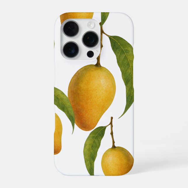  Mango Madness Sweet, Juicy and Trendy. iPhone Case (Back)