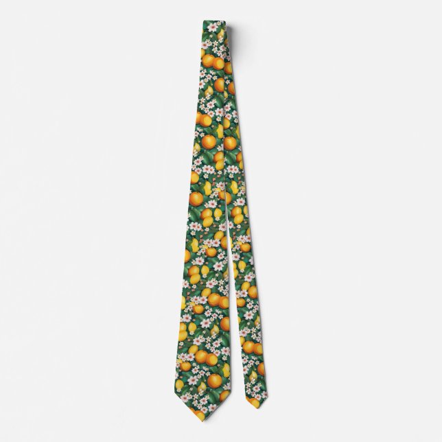 Mango Midnight Tie (Front)