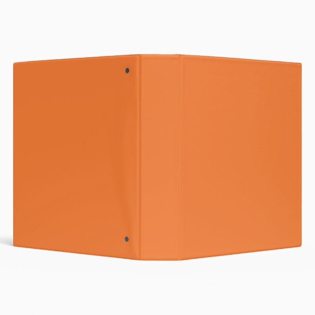 Mango Orange Colour Decor ready to customize Binder (Background)