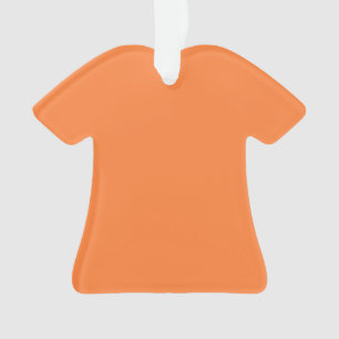 Mango Orange Colour Style ready to customize Ornament