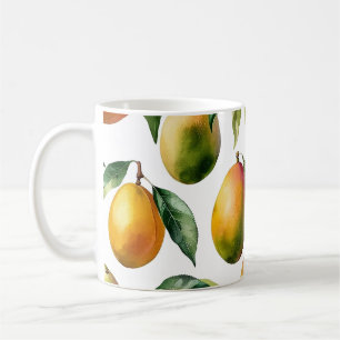 Mango Pattern Coffee Mug