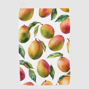 Mango Pattern Golf Towel
