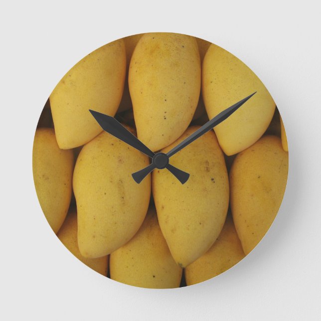 Mango Round Clock (Front)