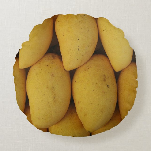 Mango Round Pillow (Front)