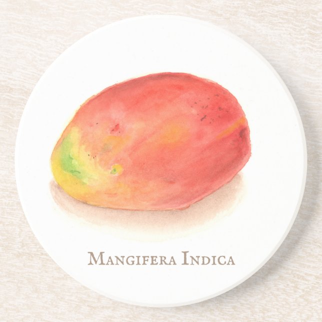 Mango!   stone coaster (Front)