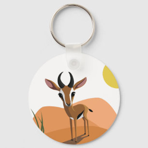 Mango the Gazelle Keychain