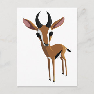 Mango the Gazelle Postcard