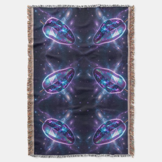 Mango – Tropical Fruit Full of Flavor´2 Throw Blanket (Front Vertical)