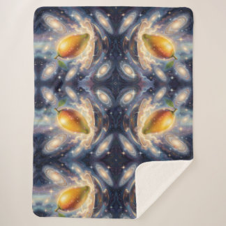 Mango – Tropical Fruit Full of Flavor´4 Sherpa Blanket