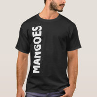 MANGOES RANDOM FRUIT WORD ON THE SIDE OF