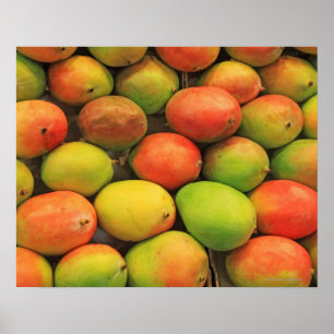 Mangos, Spain, Catalonia, Barcelona, La Boqueria Poster