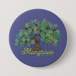 Mangrove Conservation 3 Inch Round Button