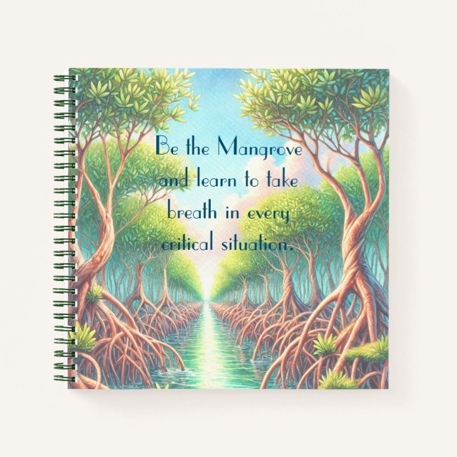 Mangrove & Quote Notebook (Front)