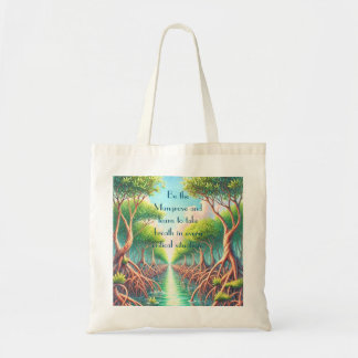 Mangrove & Quote Tote Bag