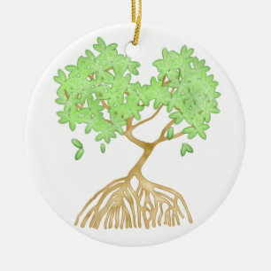 Mangrove Tree Ceramic Ornament