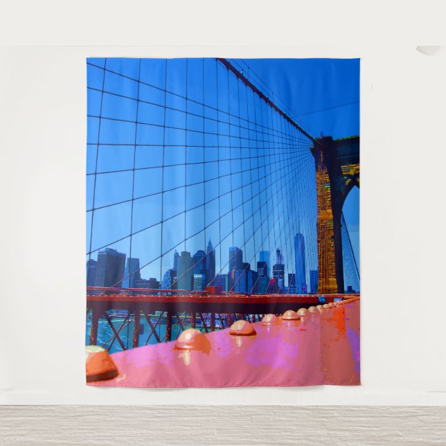 Manhattan 3000 tapestry (Front)