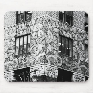 Manhattan Art Deco leafy frieze mousepad