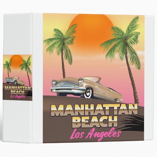 Manhattan beach Los Angeles Binder (Front/Spine)