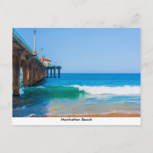 Manhattan Beach Pier Postcard