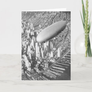Manhattan Blimp Card