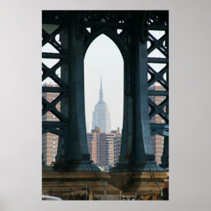 Manhattan Bridge ESB Poster