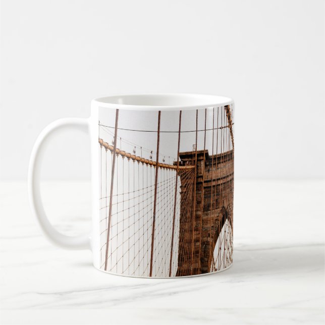 MANHATTAN BRIDGE NEW YORK COFFEE MUG (Left)